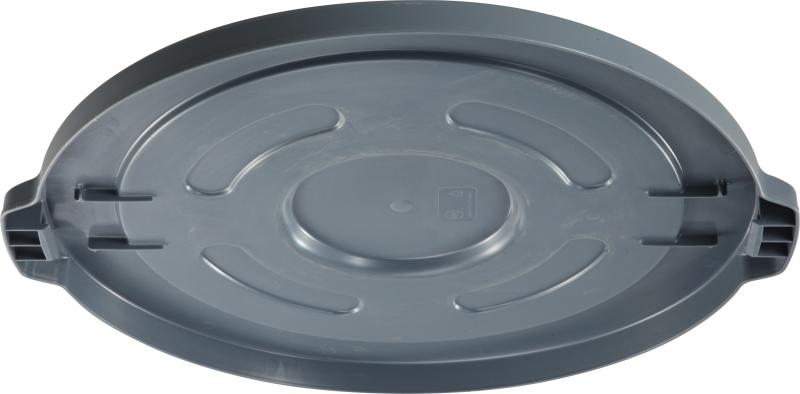 Polypropylene Gray Lid for Heavy-duty Trash Can 1 Polypropylene Gray Lid for Heavy-duty Trash Can
